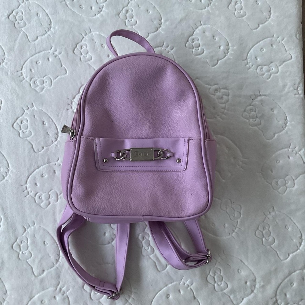 Juicy Couture purple backpack